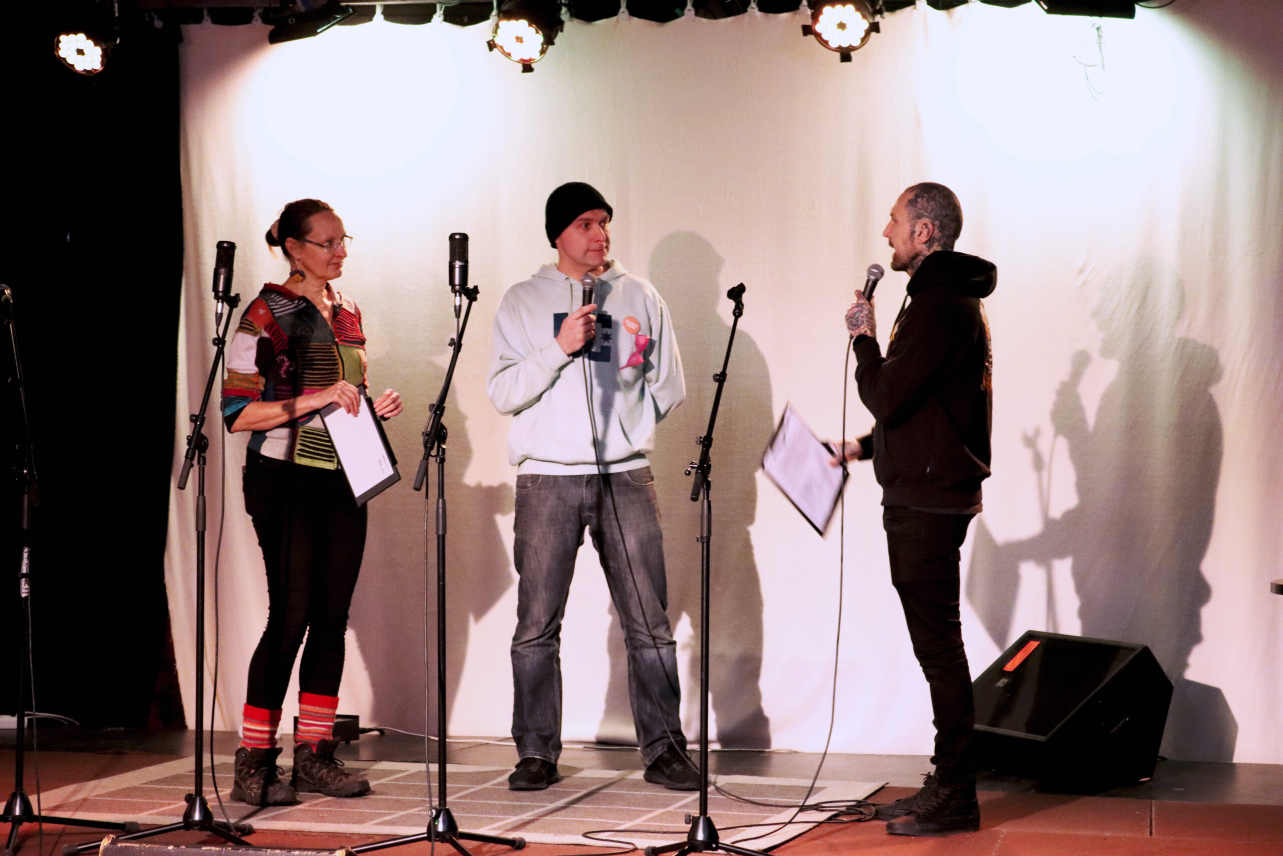 Simo ja Päivi HP Parviaisen haastateltavana