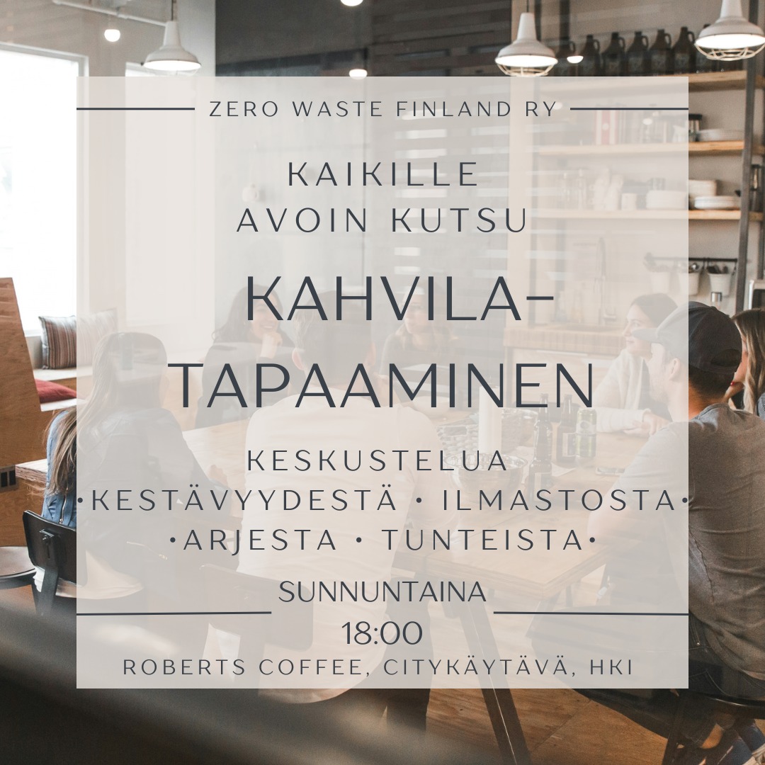 Kahvilatapaaminen Helsingissä